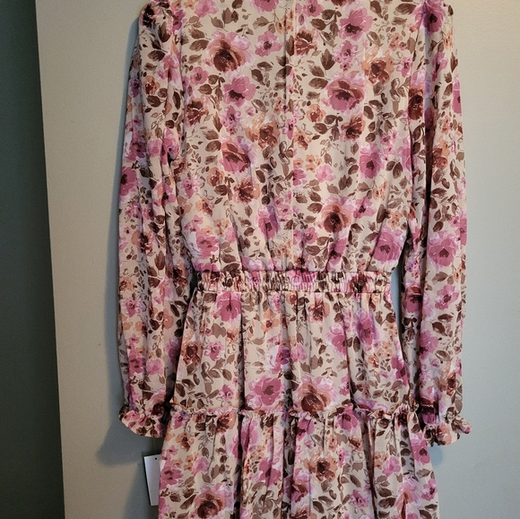 NEW  Crystal Doll Long Sleeves Dress Size XS - Picture 3 of 5